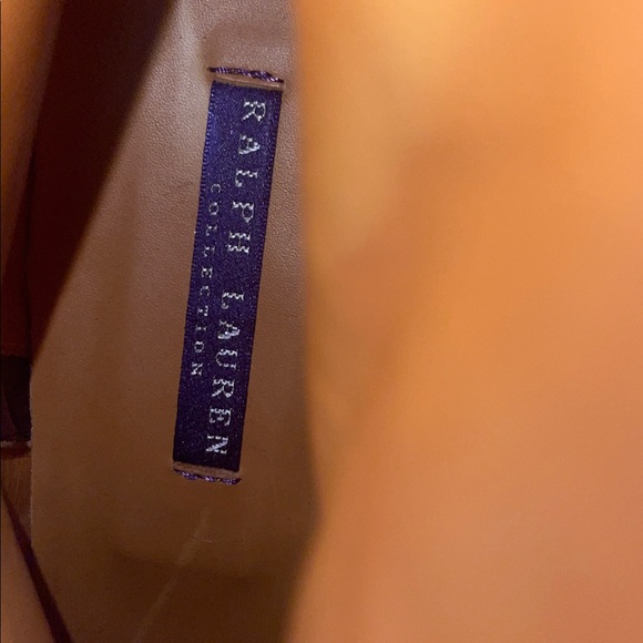 Trade Ralph Lauren Purple Label Collection Brown Ninette Ankle Boots - Picture 9 of 12